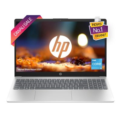 HP 15S Ryzen 5 AMD(8Gb Ram/512Gb Ssd/Fhd/Windows 11/ Ms Office/Backlit Keyboard/15.6"(39.6Cm)/Silver/1.69 Kg) Eq2144Au Laptop